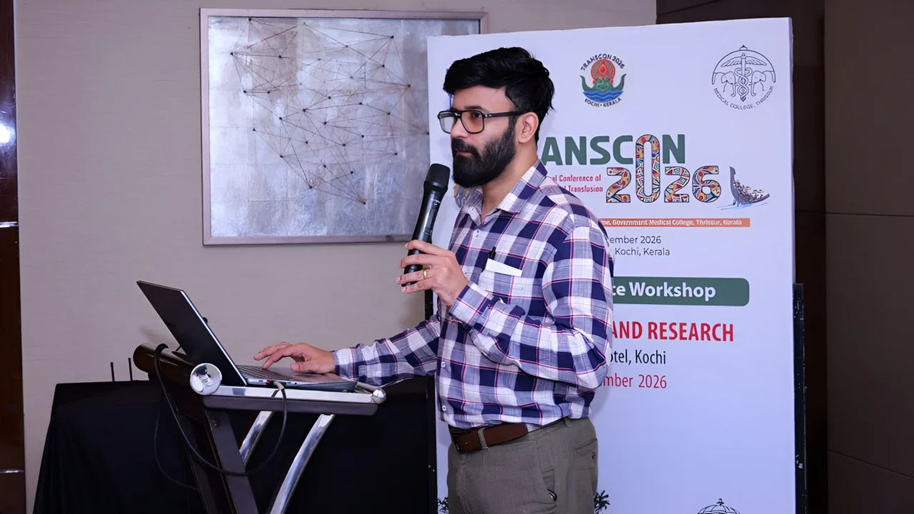 Aswin K Mohan: Lessons from TRANSCON 2026: Building Resilient Blood Supply Systems Before Crisis Hits