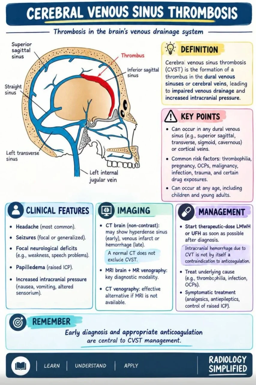 Hoori Shahwar: Cerebral Venous Sinus Thrombosis Diagnosis and Management