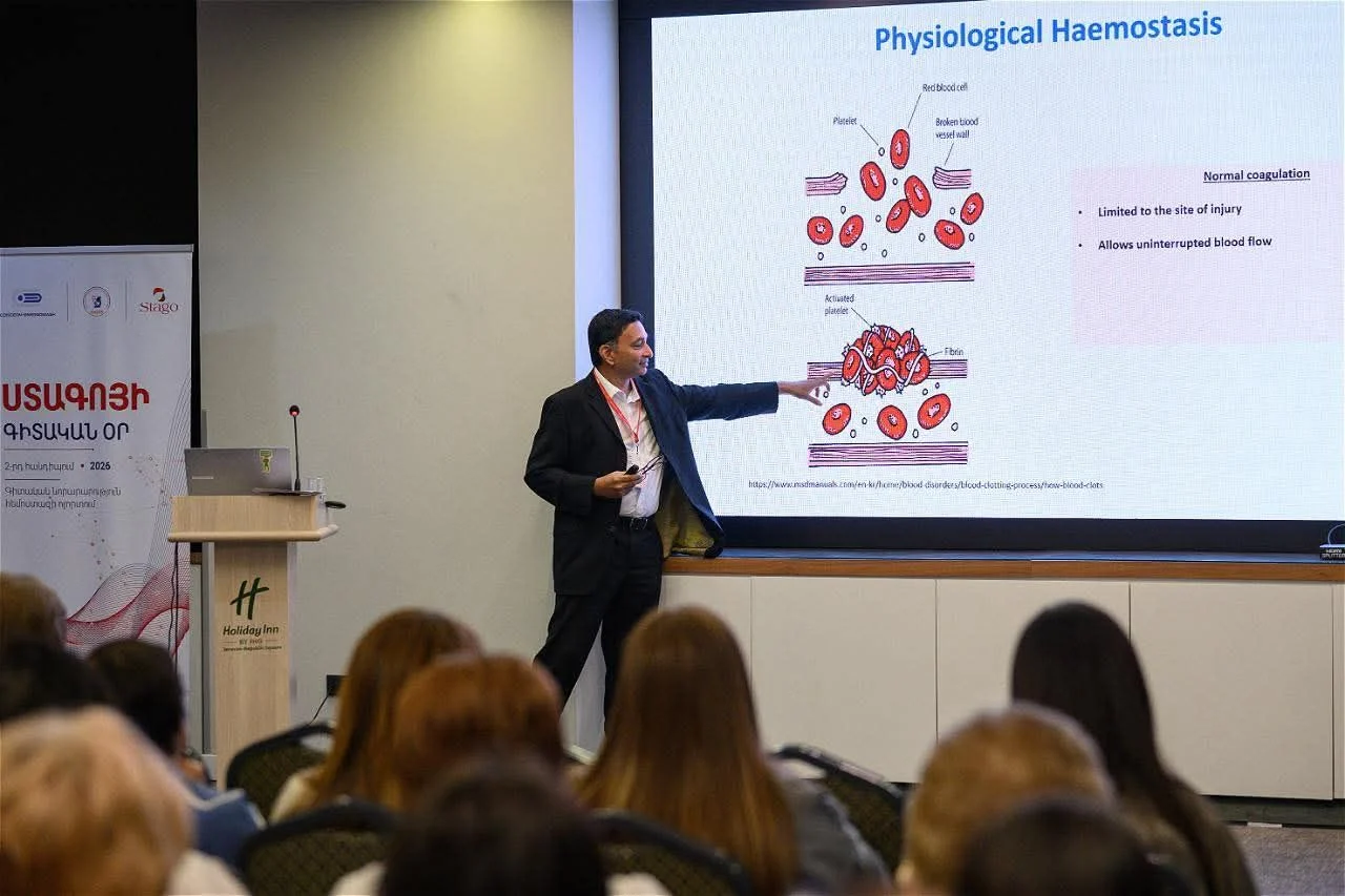 Robert Tadevosyan: From Scientific Day to the Stago Factory