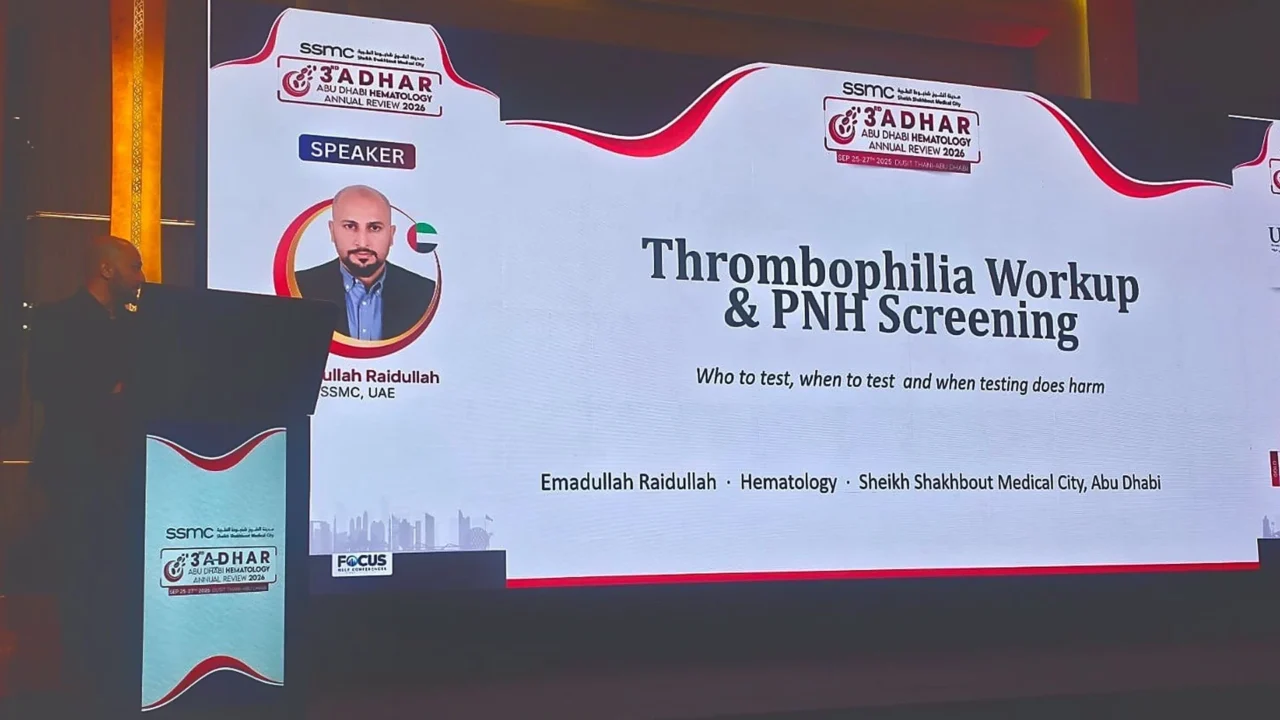 Emadullah Raidullah: Thrombophilia Workup and PNH Screening When Testing Matters