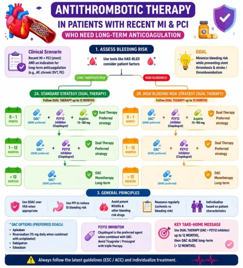 Huda Salah Eldin: The Challenge of Balancing Antithrombotic Therapy After PCI