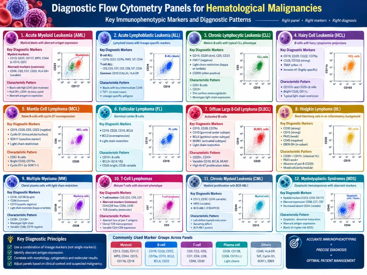 Amira Mohy: Diagnostic Flow Cytometry Panels for Hematological Malignancies 1 Amira Mohy: Diagnostic Flow Cytometry Panels for Hematological Malignancies
