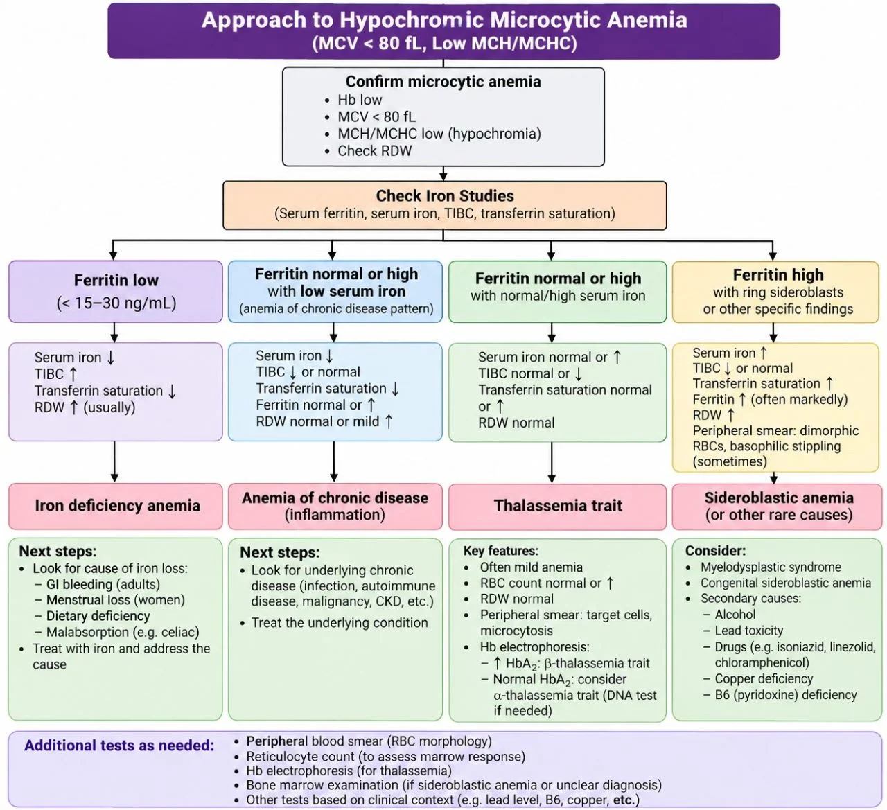 Rana Al Hrout: Diagnostic Approach to Hypochromic Microcytic Anemia