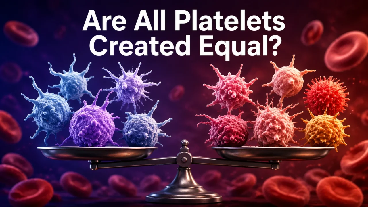 Fahad Alshehri: Are All Platelets Created Equal?