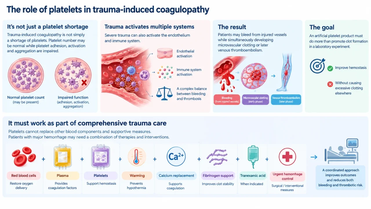 Platelets Without Donors: Can Freeze-Dried Artificial Platelets Transform Trauma Care? 2 Platelets Without Donors: Can Freeze-Dried Artificial Platelets Transform Trauma Care?