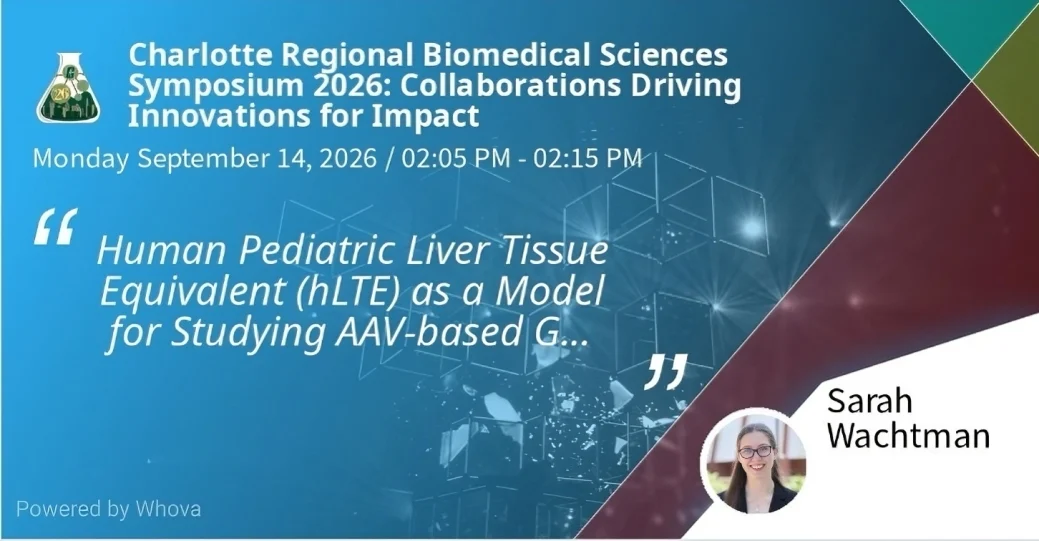 Sarah Wachtman: Modeling AAV-Based Gene Therapy for Hemophilia A Using Pediatric Liver Organoids