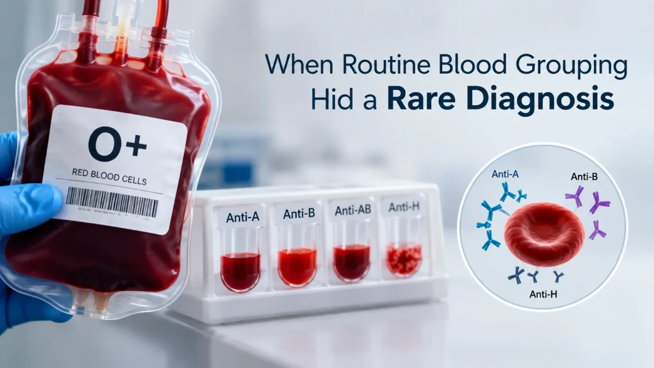 Subham Banerjee: When Routine Blood Grouping Hid a Rare Diagnosis