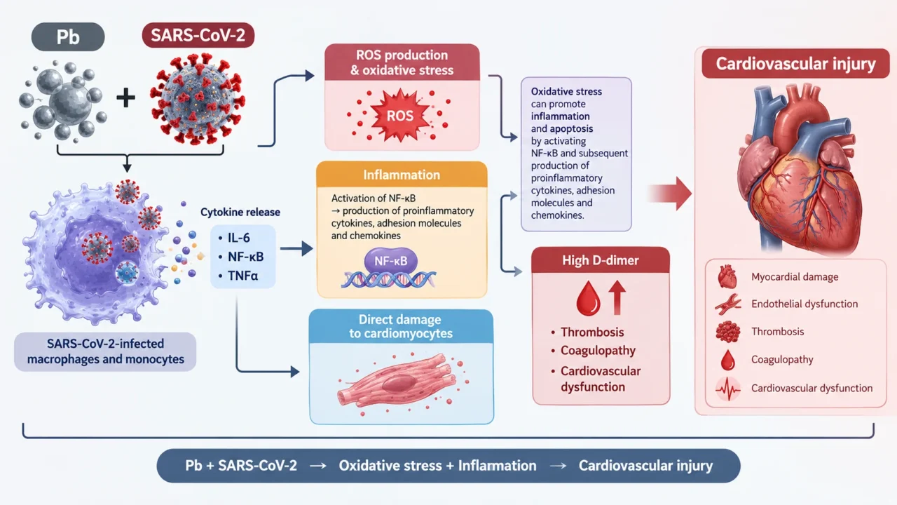 Norm Roulet: The Interaction of Pb and SARS-CoV-2 and Its Impact on the Cardiovascular System