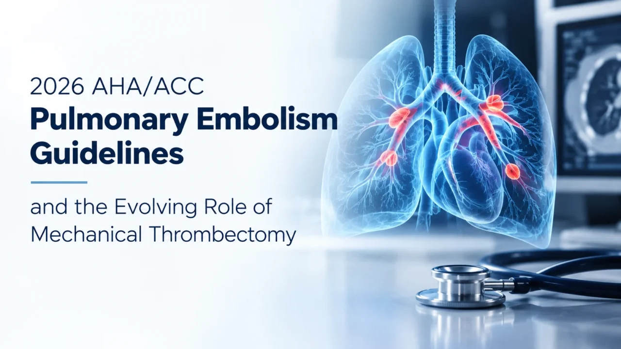 Mick Thompson: 2026 AHA/ACC Pulmonary Embolism Guidelines and the Evolving Role of Mechanical Thrombectomy