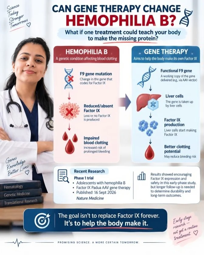 Alefiya B.: Imagine Treating a Genetic Disorder by Giving Cells the Instructions They are Missing 1 Alefiya B.: Imagine Treating a Genetic Disorder by Giving Cells the Instructions They are Missing