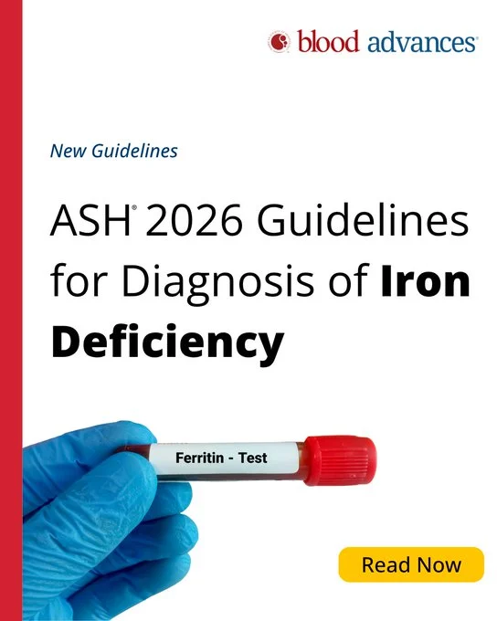 Hassan Kawtharany: New Ferritin Cutoffs for the Diagnosis of Iron Deficiency With or Without Anemia