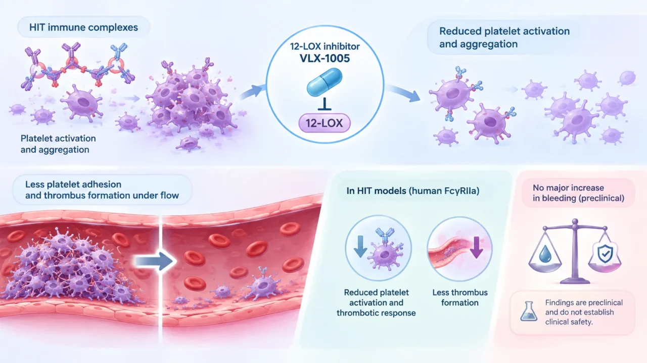 HIT Reimagined: Can 12-Lipoxygenase Inhibition Stop Immune Thrombosis? 2 HIT Reimagined: Can 12-Lipoxygenase Inhibition Stop Immune Thrombosis?