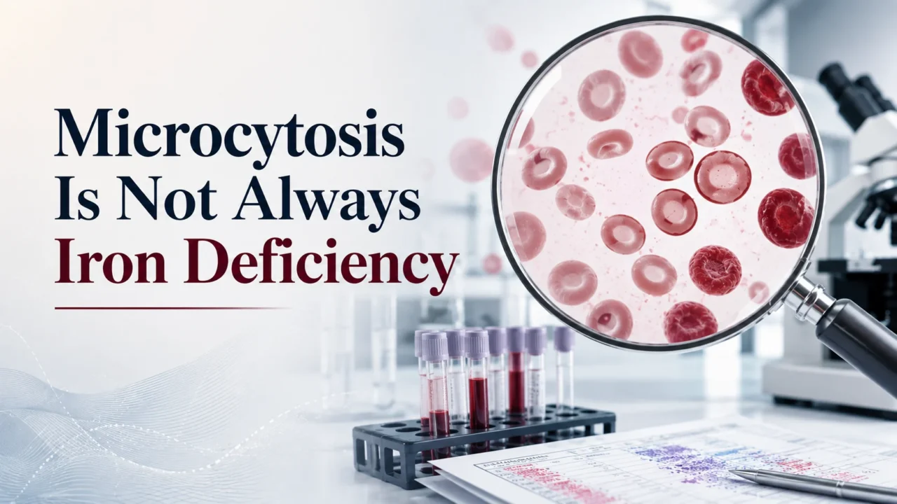 Marwa Mostafa: Microcytosis Is Not Always Iron Deficiency