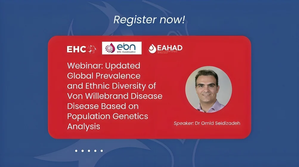 Webinar on the Global Prevalence and Ethnic Diversity of von Willebrand Disease – EHC