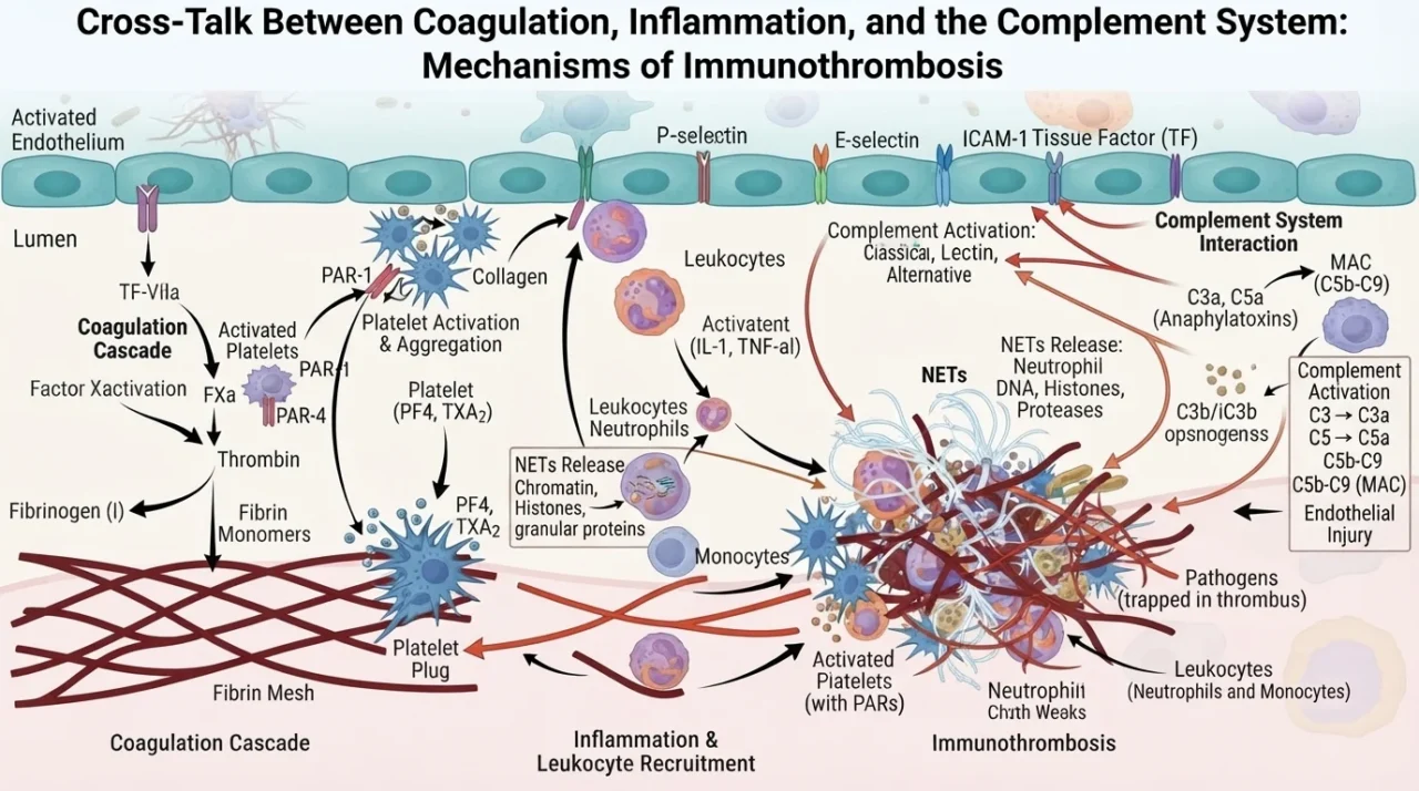 Complement - Coagulation Crosstalk in Thrombosis 3 Complement - Coagulation Crosstalk