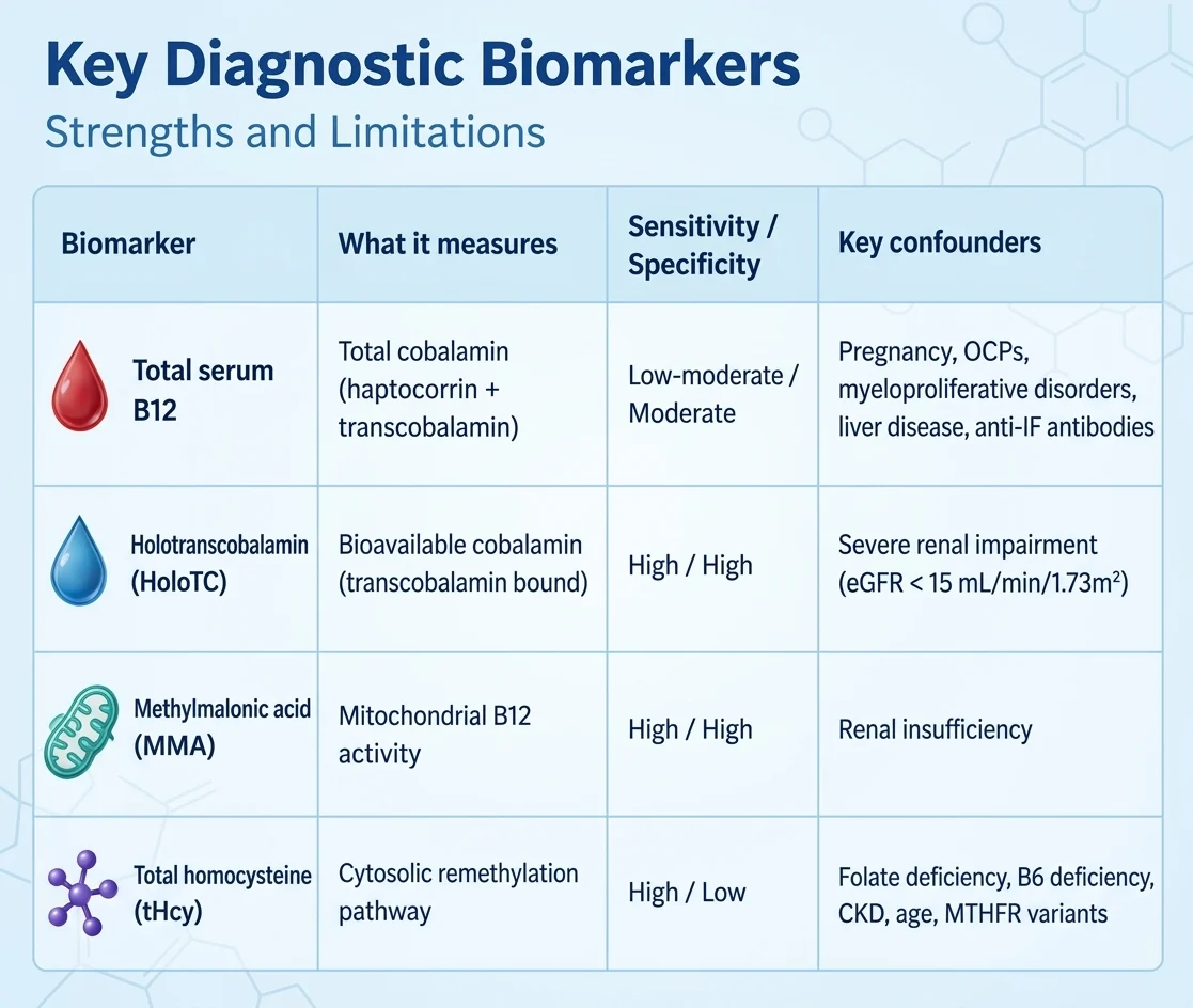 The New B12 Diagnostic Algorithm: From Serum Cobalamin to Functional Deficiency