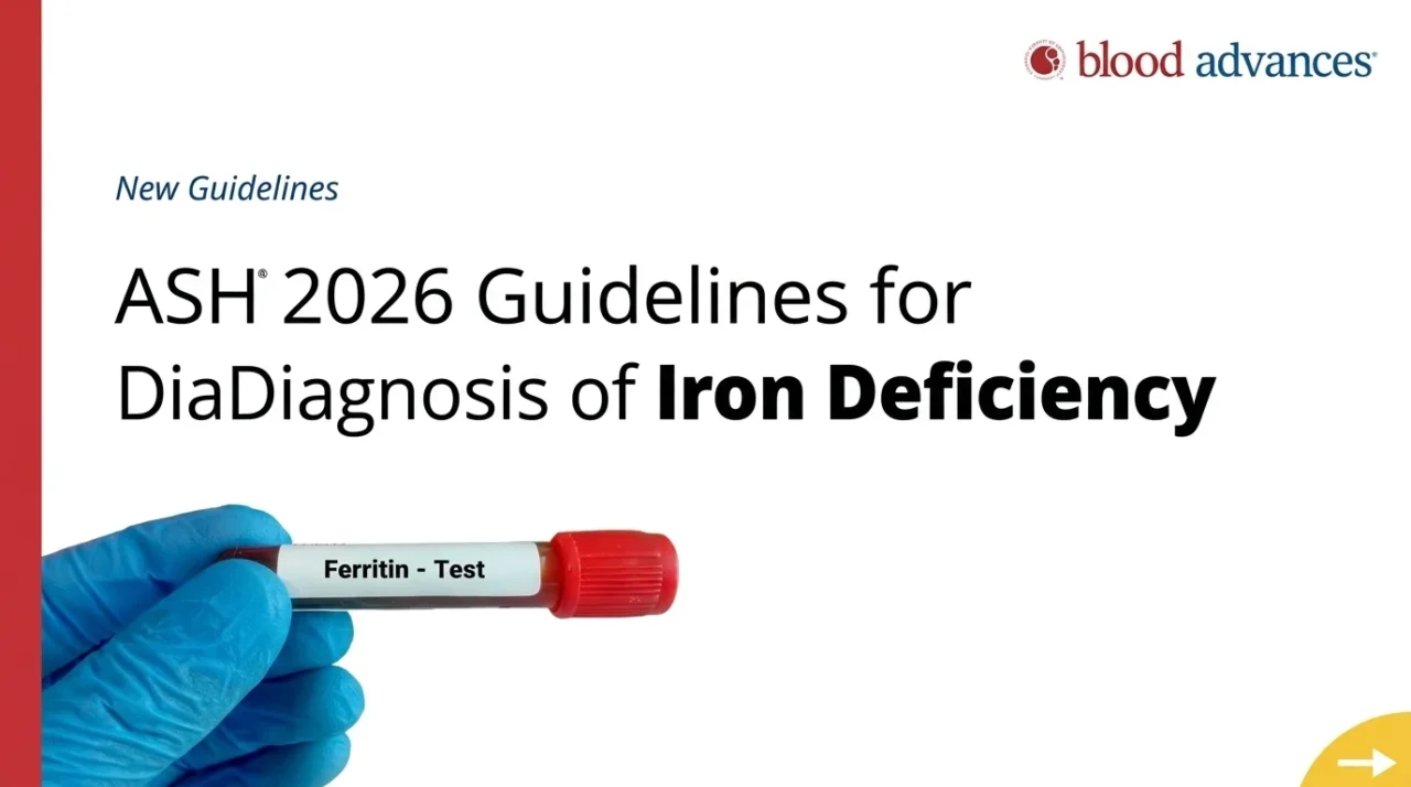 Updated Iron Deficiency Diagnostic Guidelines – American Society of Hematology