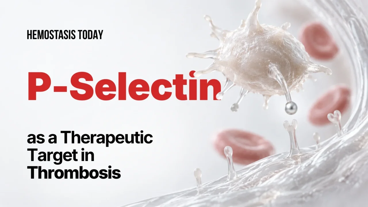 P-Selectin as a Therapeutic Target in Thrombosis