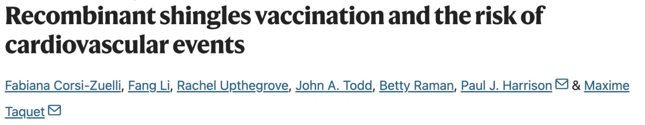 Chiwoo Oh: AS01B Adjuvant and Long-Term Immune Reprogramming After Shingrix Vaccination