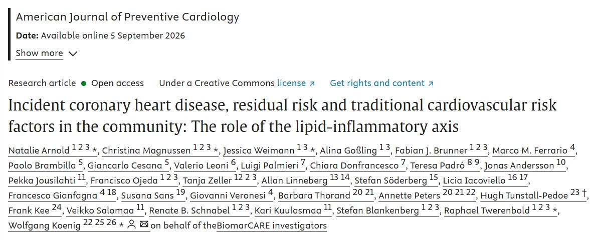 Natalie Arnold: Biomarkers and the Hidden Burden of CHD 1 Natalie Arnold