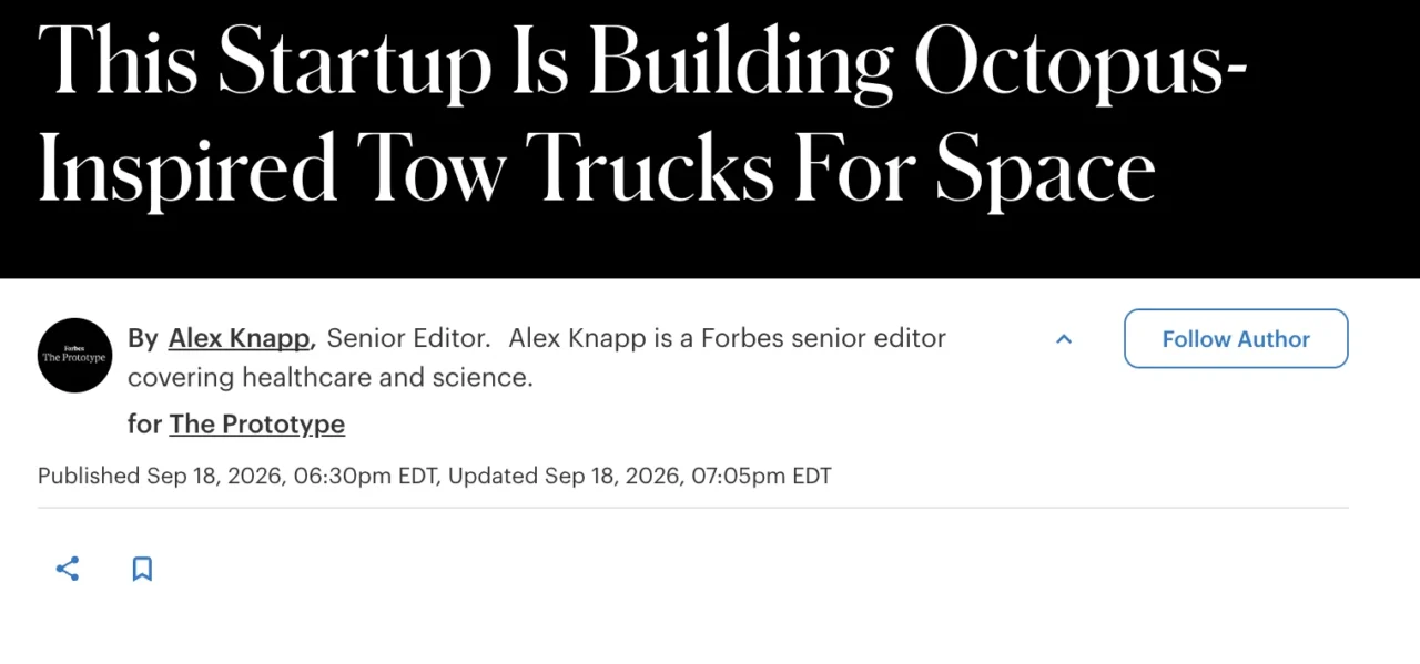 Alex Knapp: Emerging Tech, Space Tow Trucks, and New Advances in Hemophilia Treatment