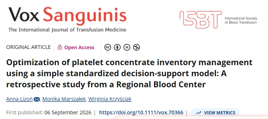 Abbie Newton: How Better Data Can Reduce Platelet Wastage