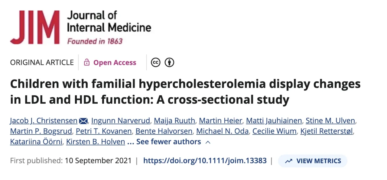 Katariina Öörni: Familial Hypercholesterolaemia in Children Why Early Diagnosis Matters