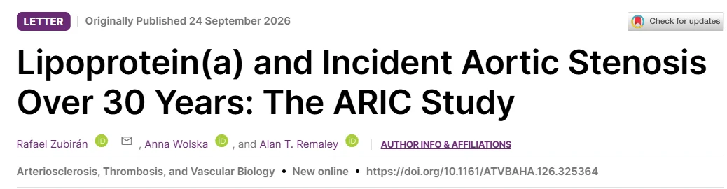 Rafael Zubiran: High Lp(a) Drives 1 in 15 Cases of Aortic Stenosis 1 Rafael Zubiran
