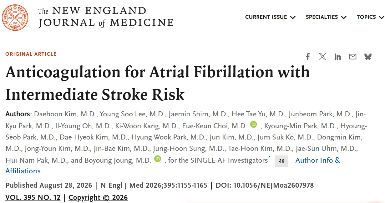 Zain Khalpey: SINGLE AF Adds New Evidence to the Anticoagulation Debate