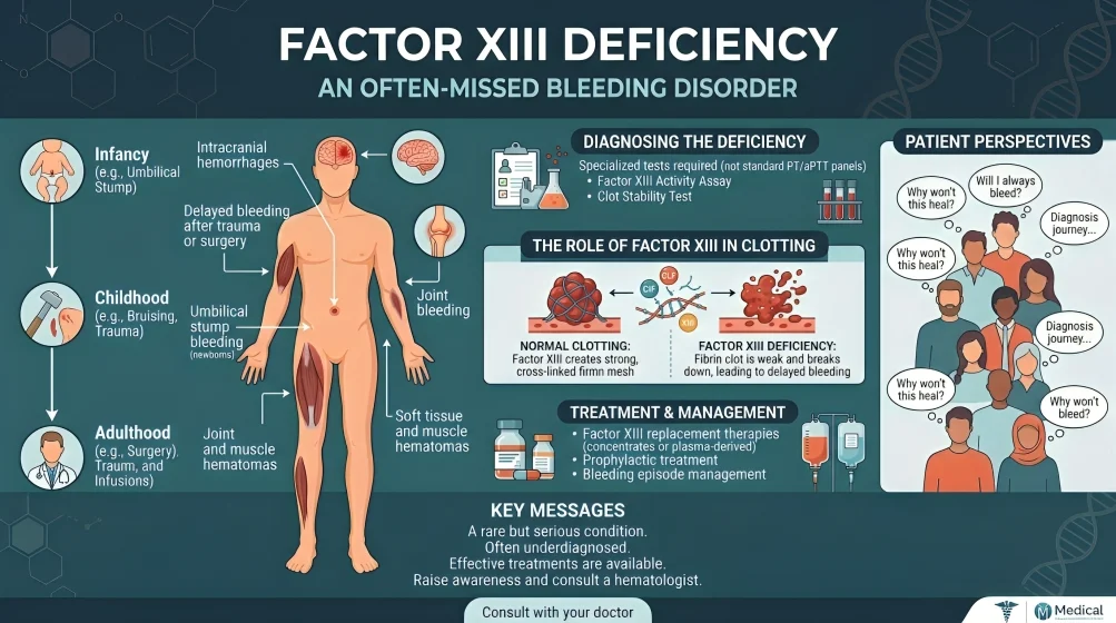 Factor XIII Deficiency An Often-Missed Bleeding Disorder