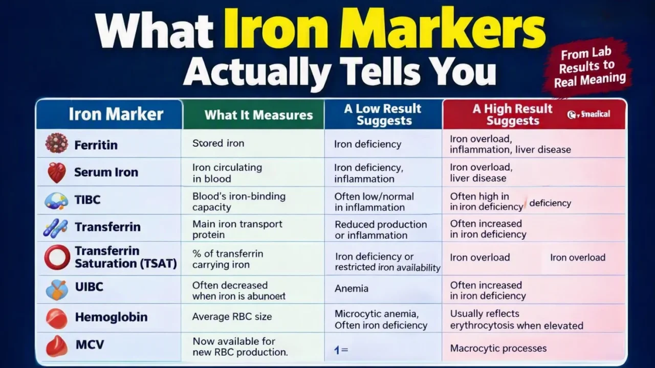 Lesley Van Wyk: What Each Iron Markers Actually Mean