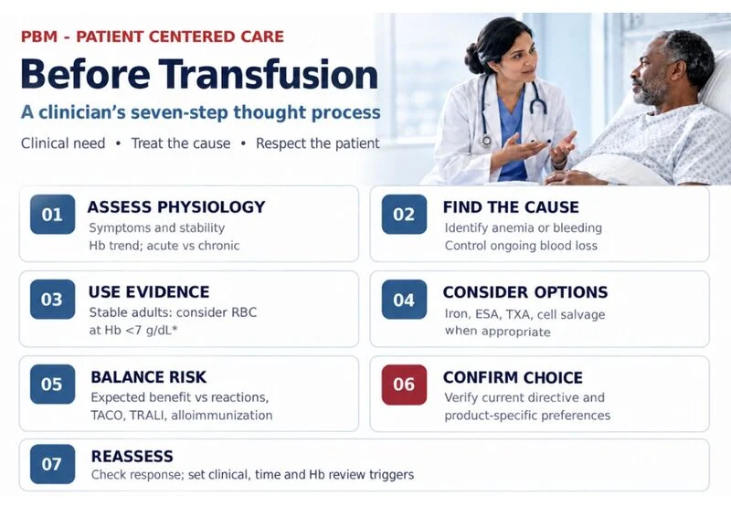 Andre W. Bourgoyne: Patient Blood Management Before Transfusion 1 Andre W. Bourgoyne: Patient Blood Management Before Transfusion