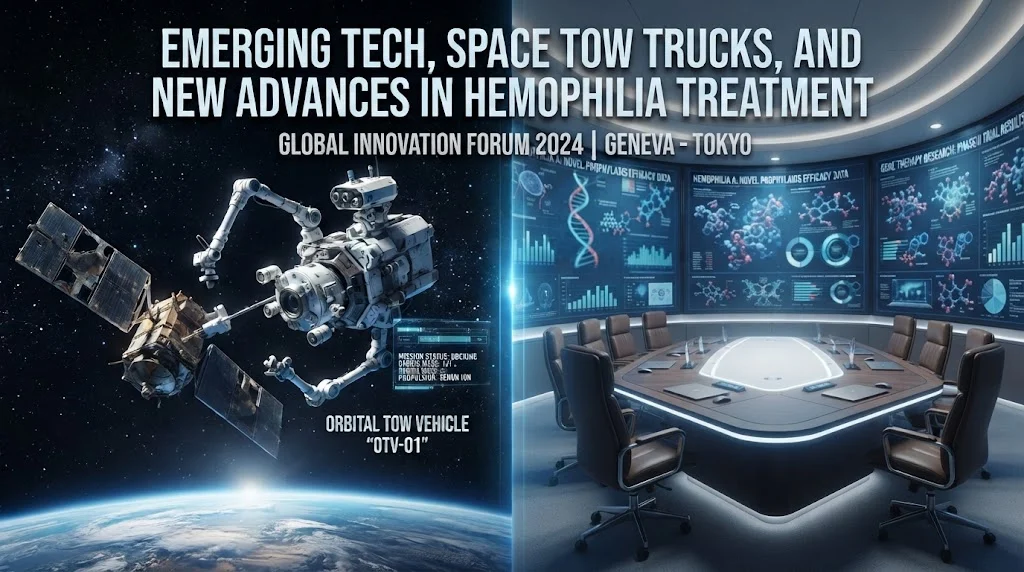 Alex Knapp: Emerging Tech, Space Tow Trucks, and New Advances in Hemophilia Treatment