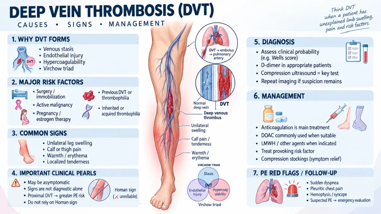 Yasmine Laraba: Deep Vein Thrombosis Causes, Signs and Management