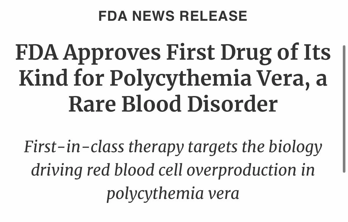 Kavya Keerthana: A Potentially Important Advance in Polycythemia Vera
