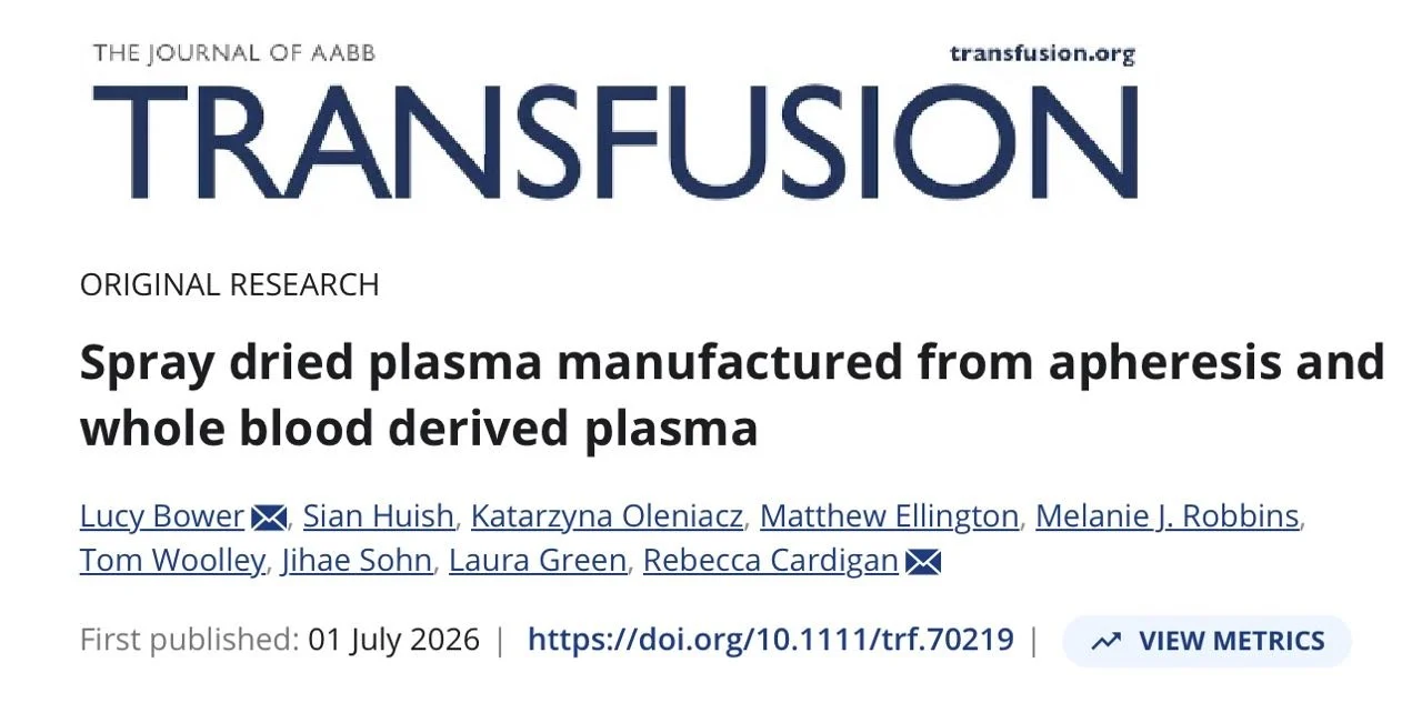 Zahra Ghasemi: Breaking the Freezer Barrier in Plasma Transfusion
