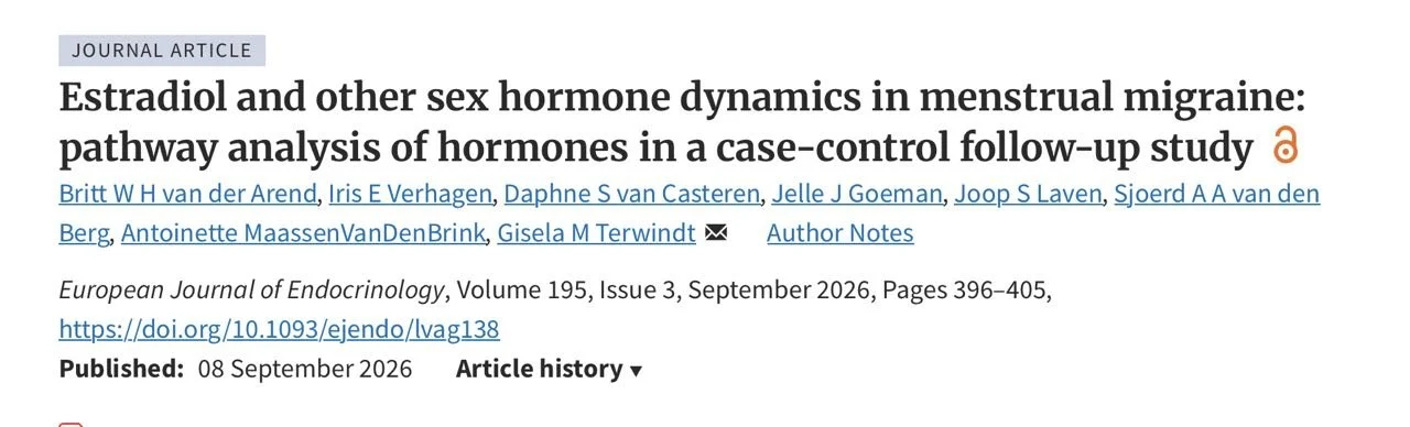 Katie Baca-Motes: Estradiol Fluctuations May Help Explain Menstrual Migraine