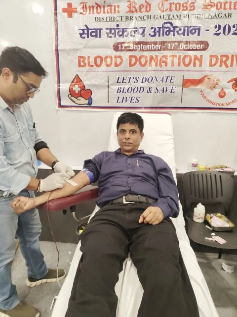 Yogesh Kumar Jain: The Gift Of Life Through Blood Donation