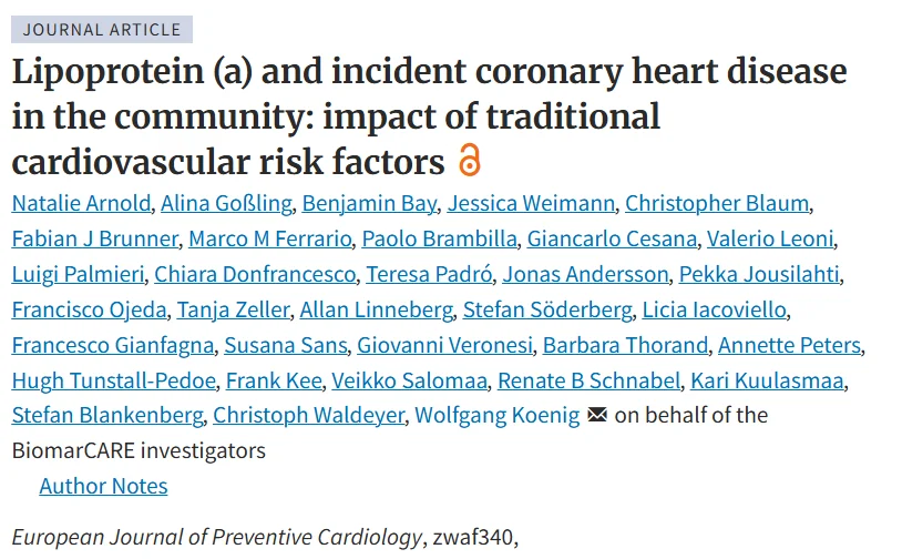 Natalie Arnold։ Uncovering Hidden Cardiovascular Risk in Apparently Low-Risk Individuals