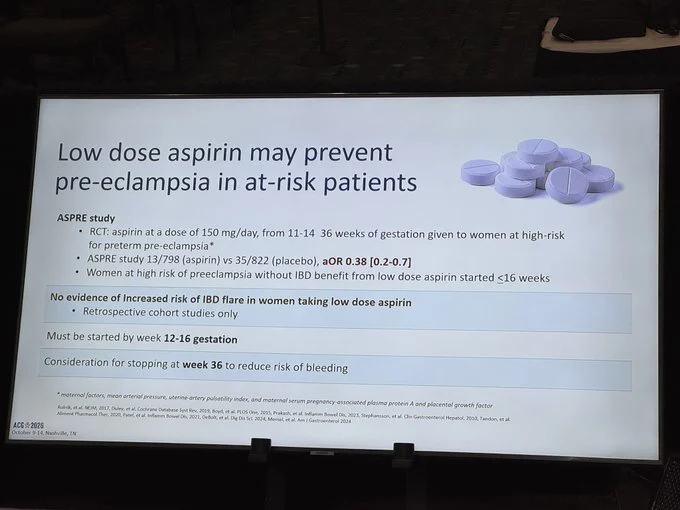 Edward Loftus: Using Low-Dose Aspirin in Pregnant Women With IBD 1 Edward Loftus