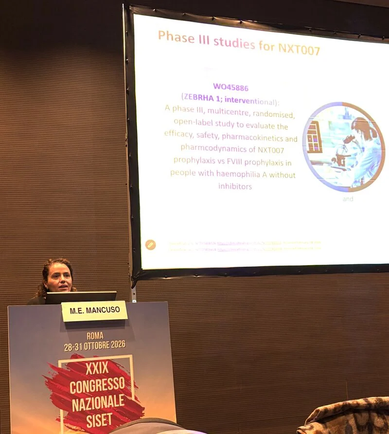 A Clear Overview of Haemophilia A Treatments at SISET Congress - CRH French Reference Center for Hemophilia Lyon 1 CRH French Reference Center for Hemophilia Lyon