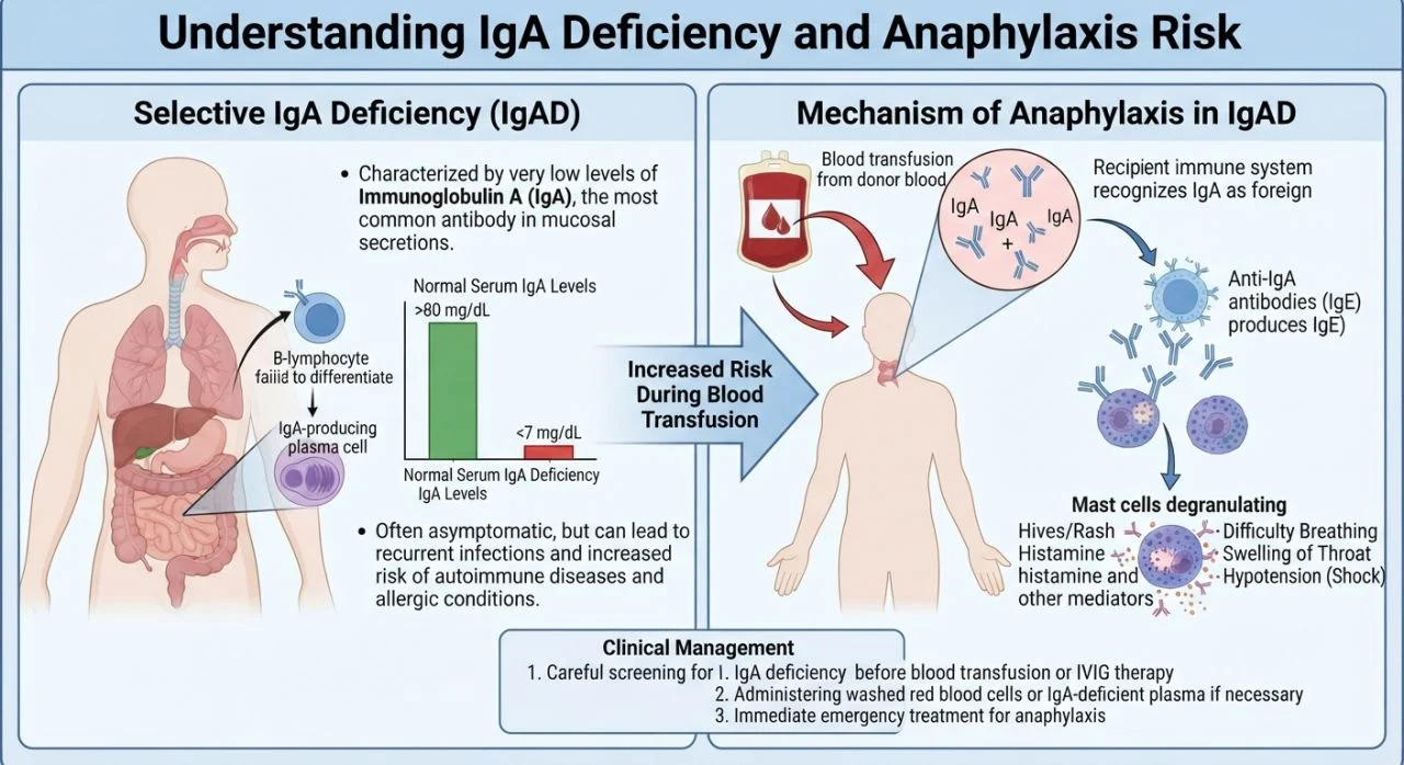 Caitlin Raymond: Understanding IgA Deficiency and Anaphylaxis Risk 1 Caitlin Raymond