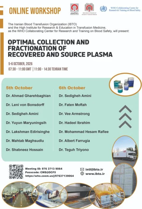 Zahra Ghasemi: The Role of Recovered and Source Plasma in Plasma Fractionation 1 Zahra Ghasemi: The Role of Recovered and Source Plasma in Plasma Fractionation