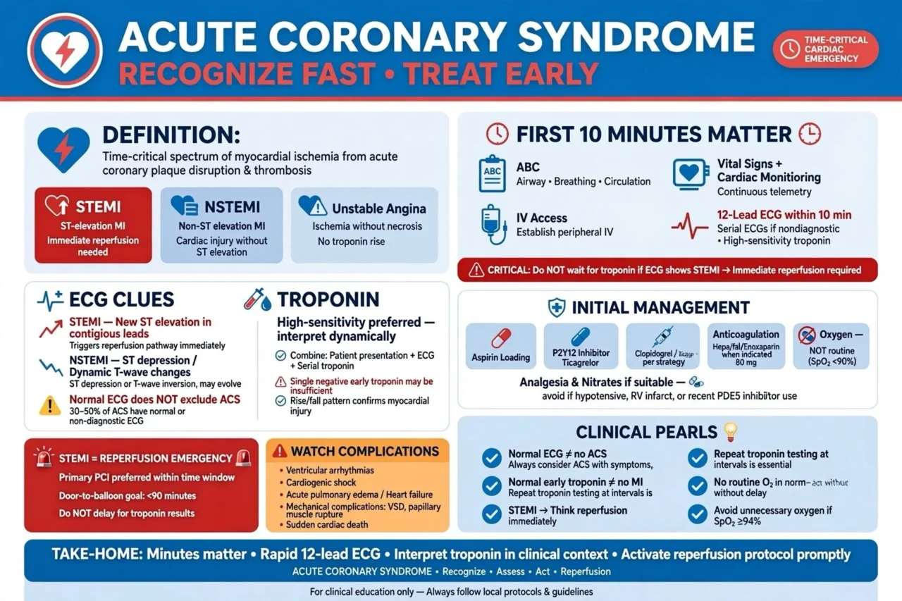 Moussa Zein Aldine: Acute Coronary Syndrome Every Minute Matters