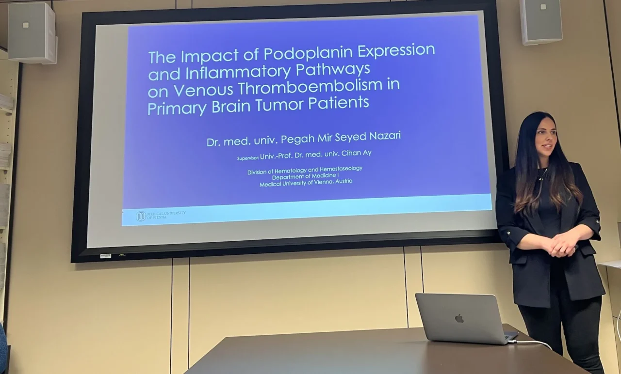 Cihan Ay: PhD With Distinction in Thrombosis Research in Patients With Primary Brain Tumors 1 Cihan Ay: PhD With Distinction in Thrombosis Research in Patients With Primary Brain Tumors