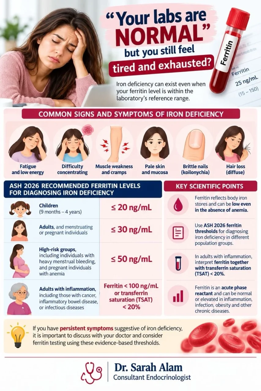 Sarah Alam: ASH 2026 Guidelines on Iron Deficiency Diagnosis and Updated Ferritin Thresholds