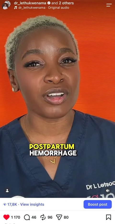 Lethukwenama Letsoalo: Why Women’s Iron Status Matters Before Childbirth
