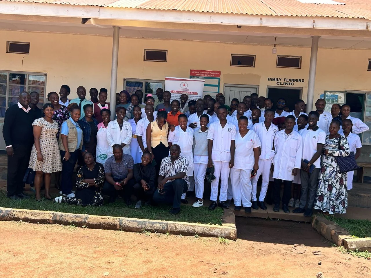 Mavis Agnes Kisakye: Raising Awareness about Haemophilia and Other Blood Disorders at Luweero General Hospital 1 Mavis Agnes Kisakye