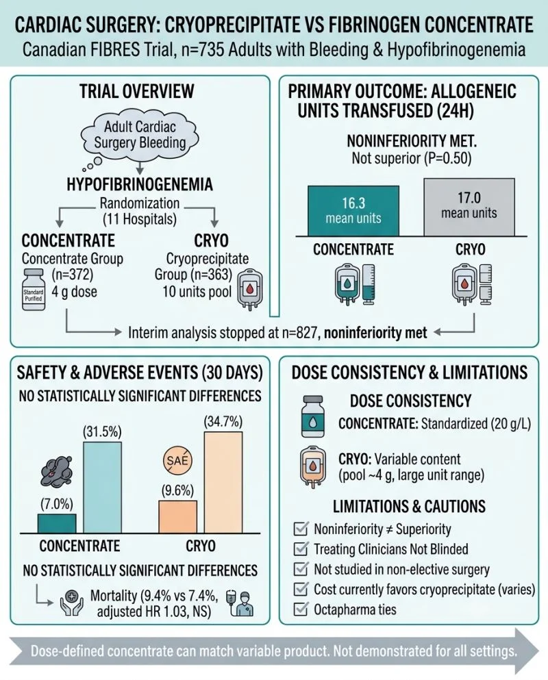 Thirunavukkarasu Angappan: Can a Purified Fibrinogen Concentrate Replace Cryoprecipitate