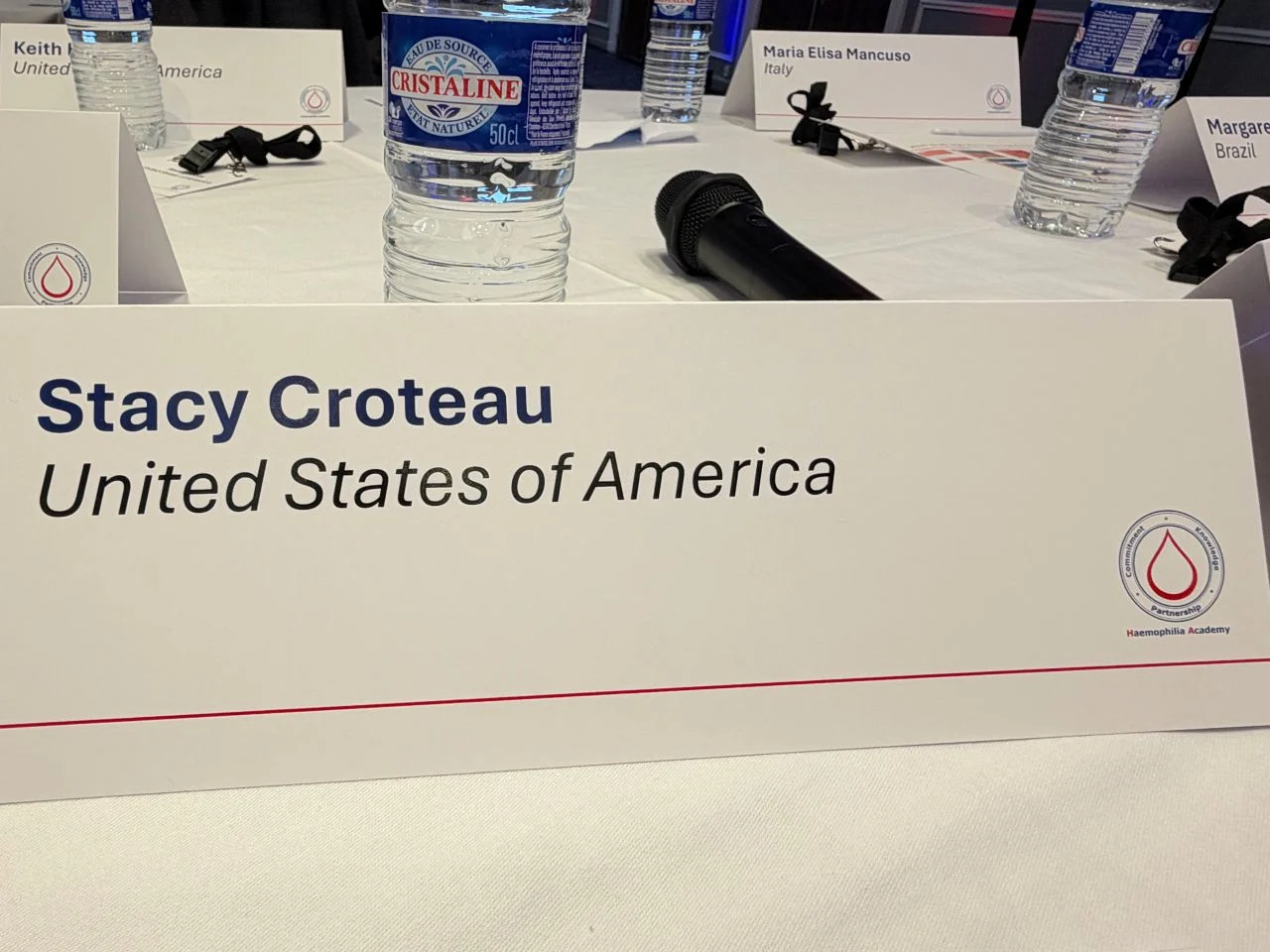 Stacy E. Croteau: 33 Countries, One Mission - Better Bleeding Disorder Care 1 Stacy E. Croteau: 33 Countries, One Mission - Better Bleeding Disorder Care